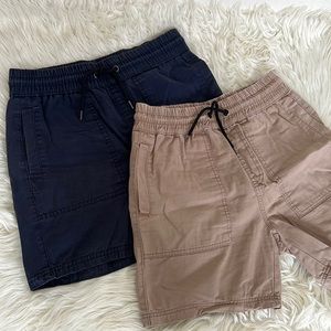 Factorie Elastic Band Walking Shorts x2